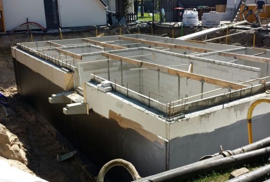 kelder bouwen of storten betonkelder in barneveld met aannemersbedrijf Wielink