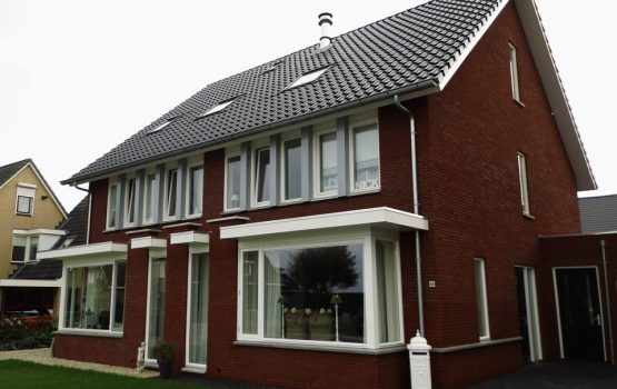 bouwen van 2 onder 1 kap woning in Doonrspijk door aannemersbedrijf wielink