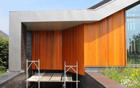 bouw van moderne villa in zwolle door aannemersbedrijf Wielink
