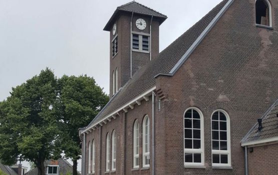 Restauratie van kerk in purmerland door aannemersbedrijf wielink