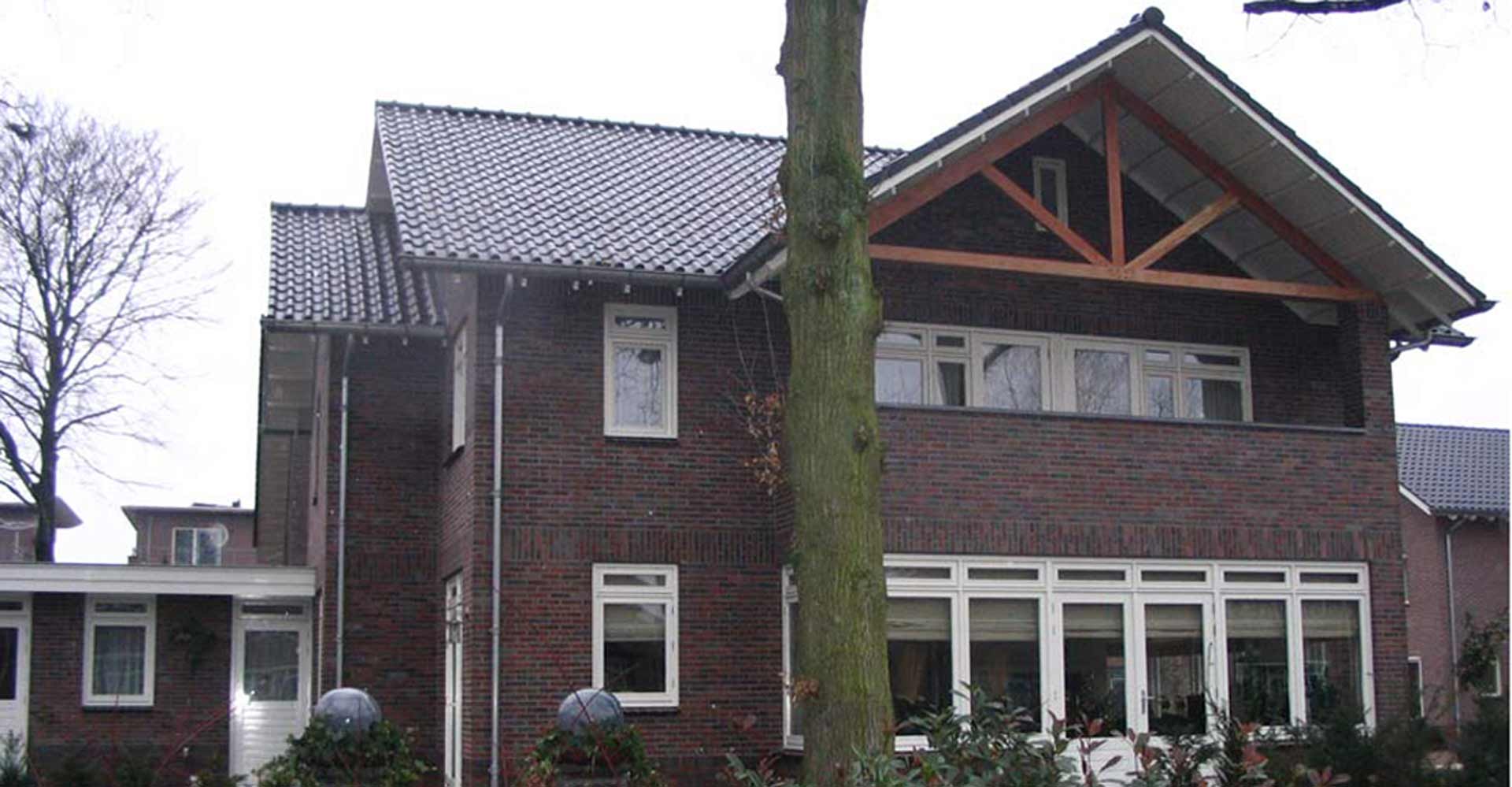 modern herenhuis laten bouwen door aannemersbedrijf Wielink