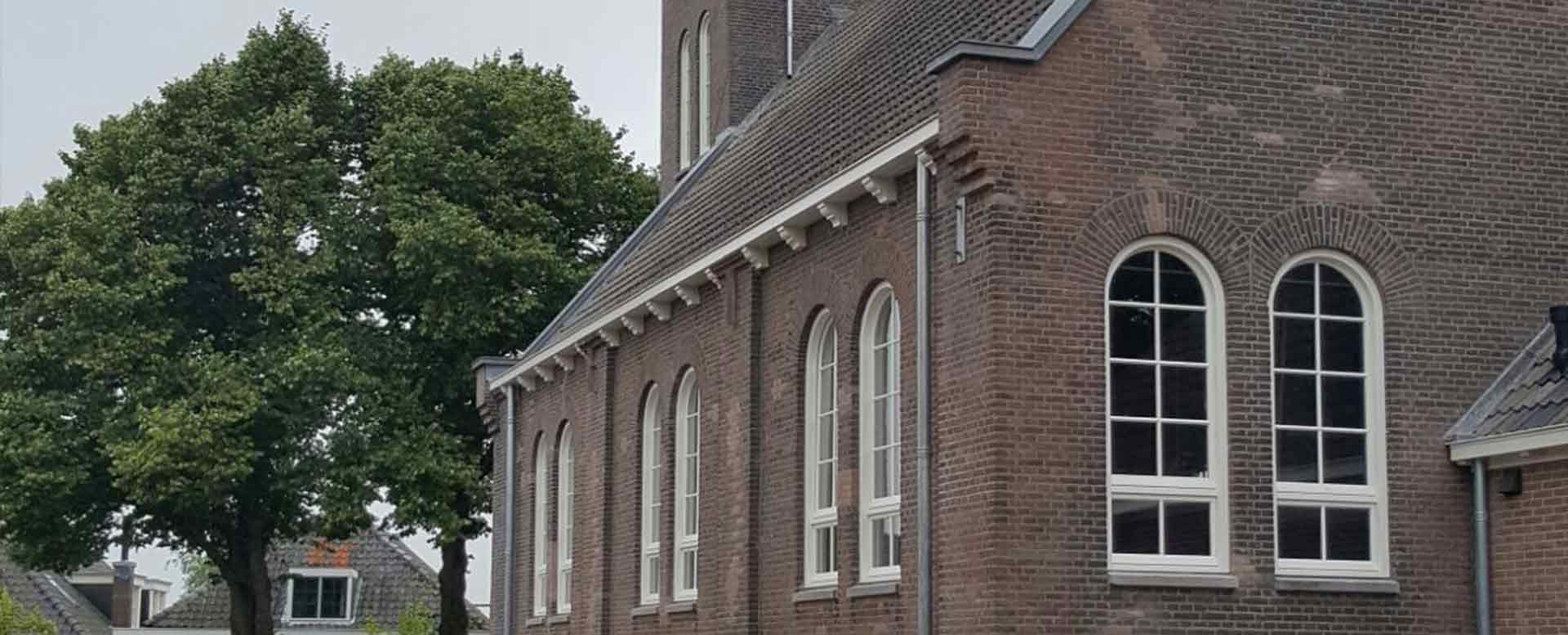 verbouwen en restauratie van kerk in purmerland door aannemersbedrijf wielink