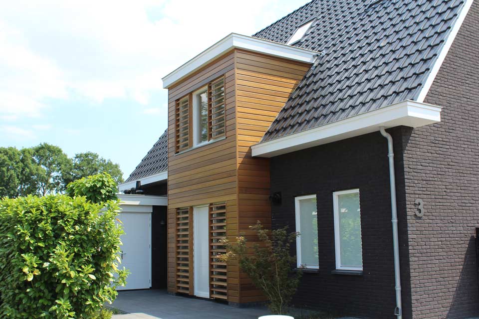 moderne woning - modern huis bouwen in Elburg (5) detail moderne woning - modern huis bouwen in Elburg (1) erker