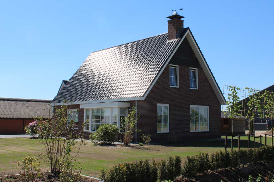 Noodwoning vervangen voor een vrijstaande woning in Kamperveen door aannemersbedrijf Wielink uit Doornspijk