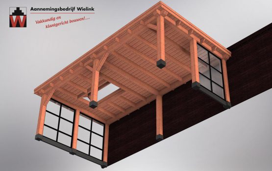 Wonderlijk Houten veranda aan uw huis laten bouwen? ☆ Exclusieve houtbouw ☆ MN-34