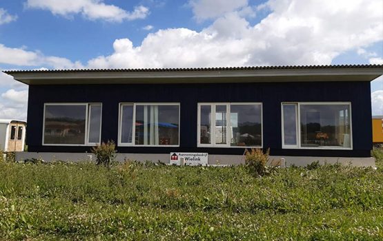 Prefab houtskeletbouw woning gebouwd door aannemersbedrijf wielink - Exclusieve houtbouw. Bouwproject in oosterwold te almere-hout