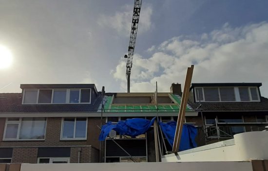 Verbouwing van tussenwoning in Harderwijk - Dakrenovatie met plaatsen dakkapel in harderwijk