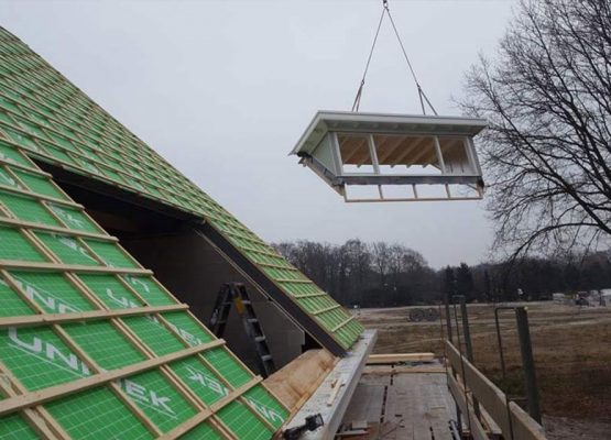 Houtskeletbouw woning - houten huis - exclusieve houtbouw aannemersbedrijf - bouwbedrijf Wielink - Prefab houten huis bouwen (3)