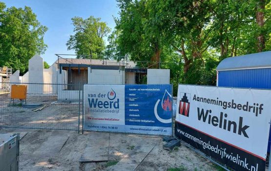 bouw verstaande woning in Nunspeet - Molenbeek door Aannemersbedrijf Wielink