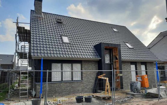 bouw vrijstaande woning op de Dijkjes - Aannemersbedrijf Wielink uit Doornspijk